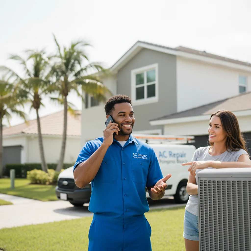 AC Repair Pompano Beach customer support in Blanch